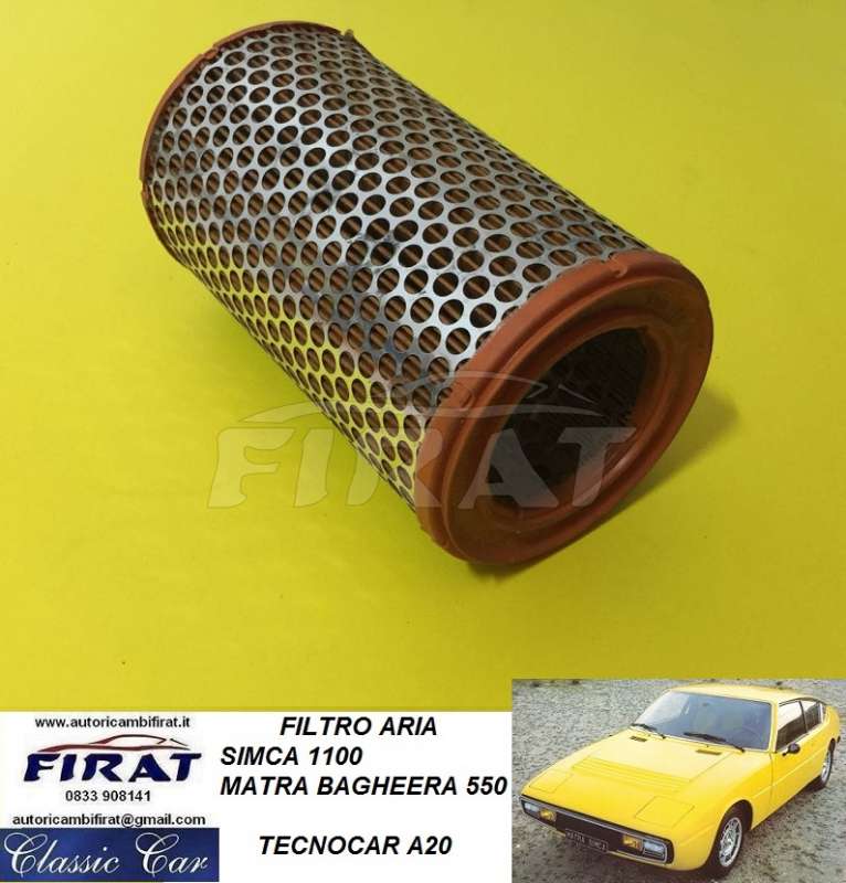 FILTRO ARIA SIMCA 1100 - MATRA BAGHEERA 550